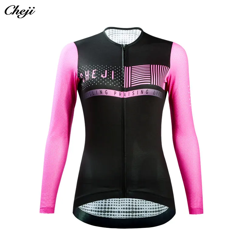 

cheji Very comfortable cycling jersey woman, quick drying