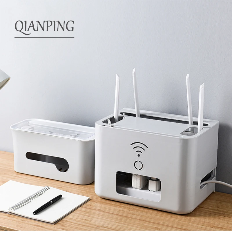 

Беспроводной Wi-Fi роутер, коробка для хранения, полка без отверстий, гостиная, ТВ, настенный набор-Rop коробка, стеллаж, фотография, стеллаж для ...