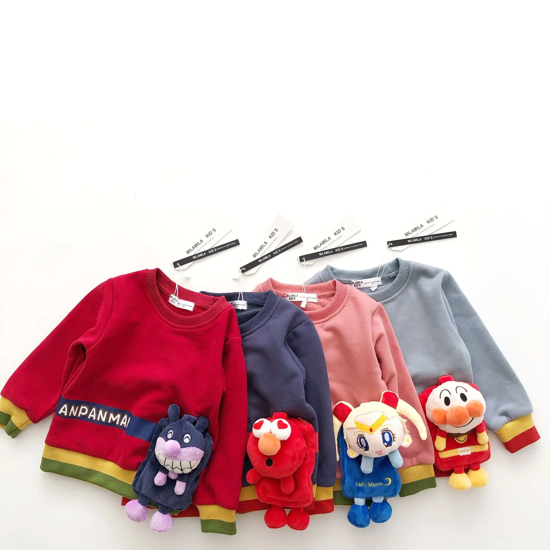 Tonytaobaby осенне зимняя одежда новая милая сумка для мальчиков и девочек мультяшная