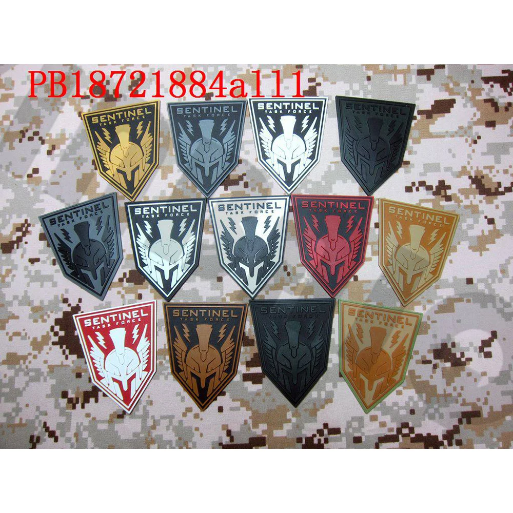 3D ПВХ нашивка передовая Военная Тактическая Группа SENTINEL|Заплатки| |