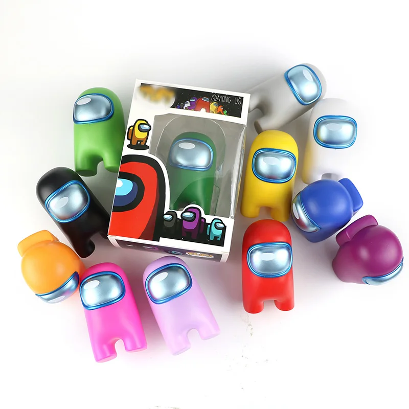 

12Pcs/set AmongINGS US Game Action Figures Model Computer Desktop Dolls 9-10cm Anime Dolls Toys Children Boy Birthday Gift