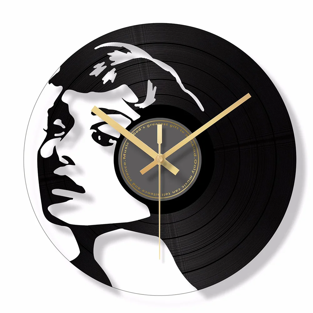 Певица секс настенные часы Символы значок меломана подарок Мэрилин Монро