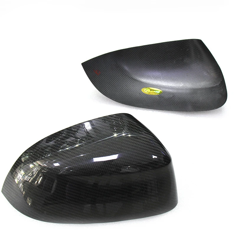 

Car-Styling Carbon Fiber Replacement Side Mirror Cover Caps for BMW F15 X5 F16 X6 2014 2015 2016 2017 2018 2019