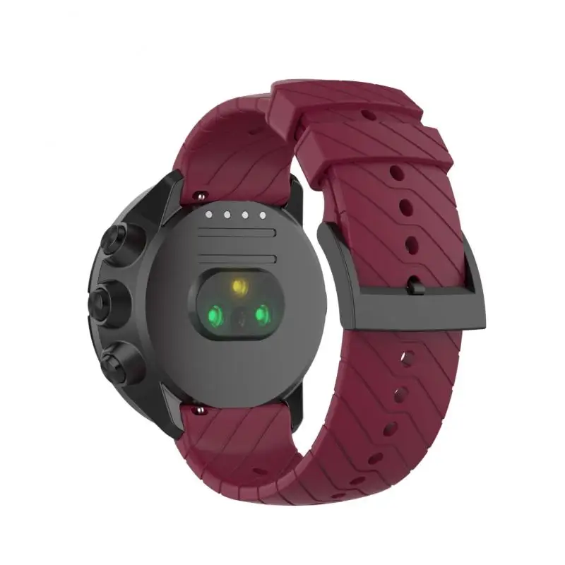 Универсальный ремешок 24 мм из Твила один размер силиконовый спортивный подходит