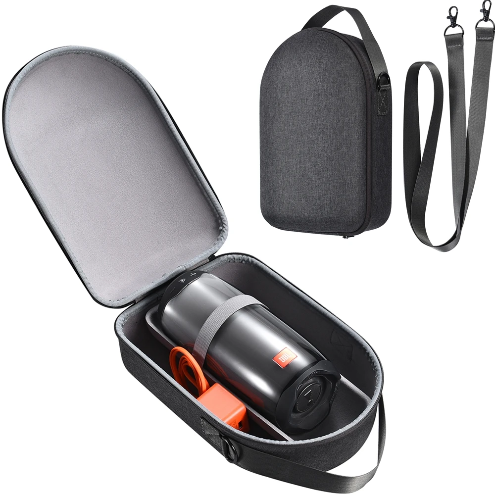 2020 Newest Hard EVA Travel Protective Case for JBL Pulse4 Pulse 4 Wireless Bluetooth Speakers &amp Extra Space with Accessories |