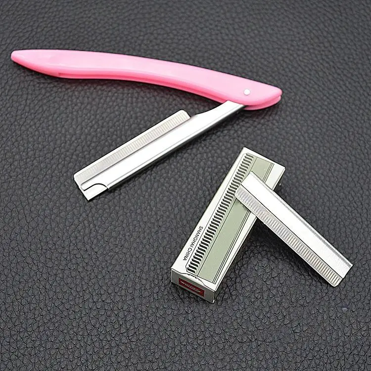 

women razor Barber Razor Blade Thin Hair Eyebrow Knife Hairdressing Professional Women Shaver Hairdresser Thinning Shaving