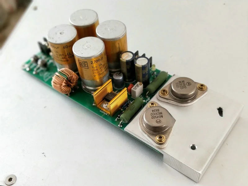 

LM317 10A Gold-sealed Linear High-current Stabilized Power Supply Board with Low Noise and High Stability Filament Power Supply