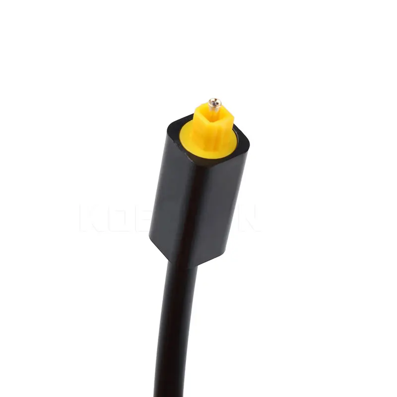 Мини USB 1 точка 2 Toslink Волоконно-оптический кабель аудиокабель micro Папа-папа с