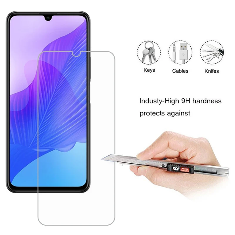 Закаленное стекло 9H премиум класса для HUAWEI ENJOY 20 PRO защитная стеклянная
