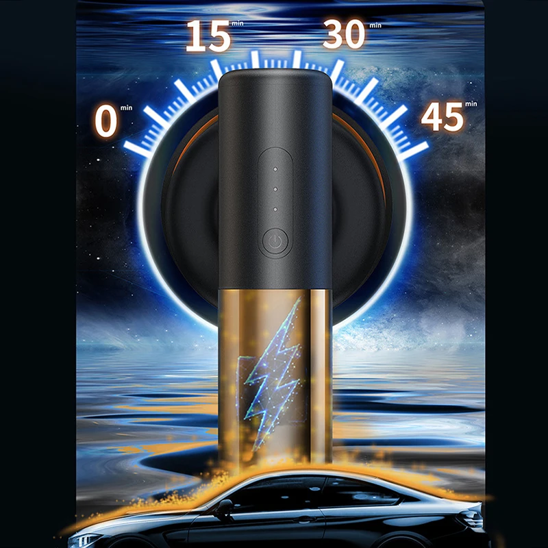 Беспроводная полировальная машинка портативная электрическая для автомобиля 3800