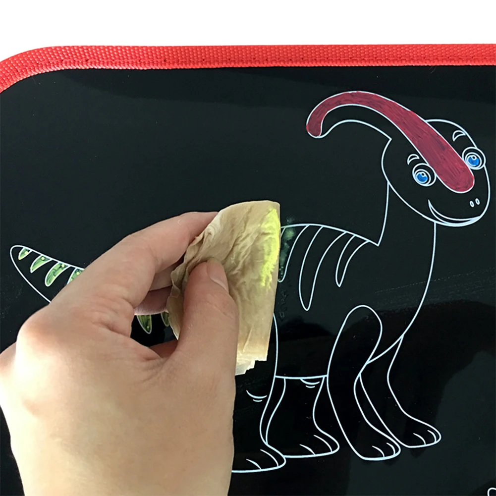 

Portable Erasable Drawing Board Sketchpad Painting Book Kids Dual Sided Reusable for Children Early Learning Supplies
