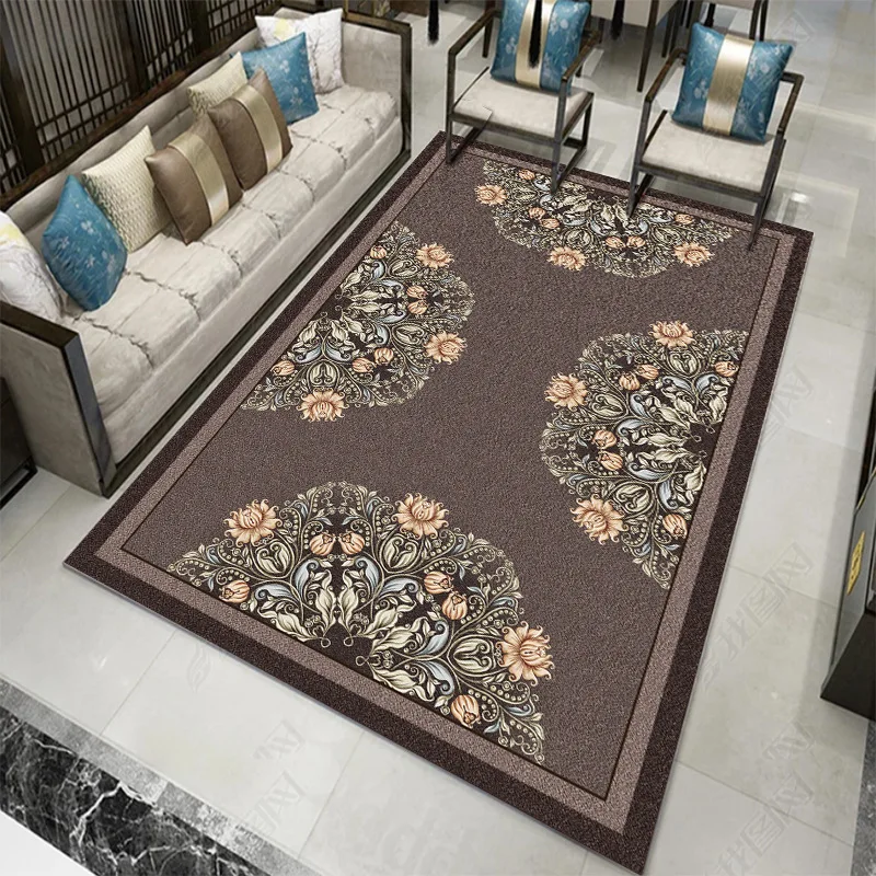 

Modern European carpet, living room coffee table, bedroom bedside carpet, sofa, household carpet, floor decoration carpet