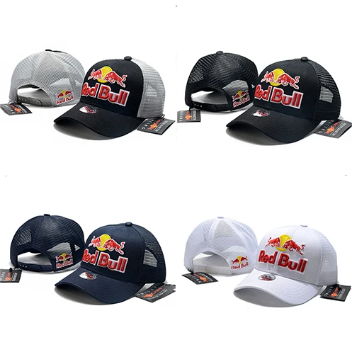 Новинка 2021 лидер продаж модная кепка RED BULLs F1 для мотогонок мужская и женская