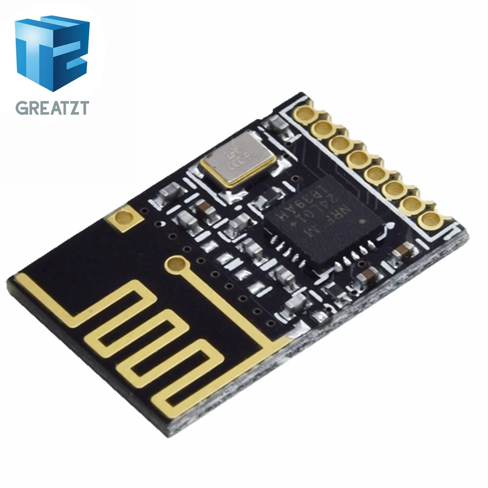 1 шт. GREATZT NRF24L01+ модуль беспроводной передачи данных 2,4G/обновленная версия NRF24L01
