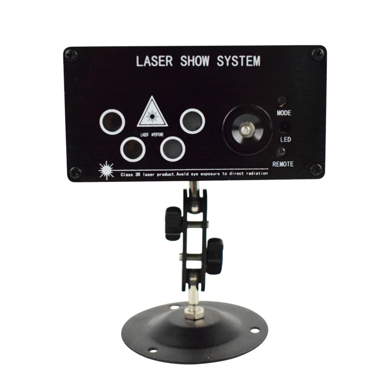 

5-Hole 120 Pattern Laser Stage Projector LED Voice Control RGB Colorful Light Effect For Holiday Birthday KTV Party Decoration