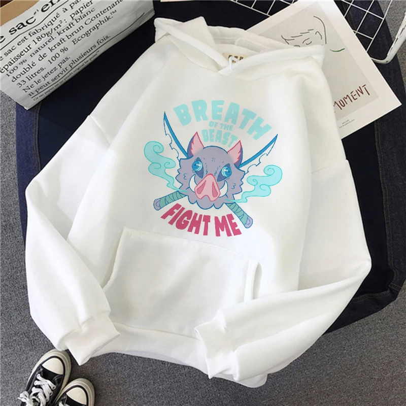 

Paired Hoodies Manga Clothing Woman Clothing Anime Tracksuit Men Anime Sweatshirts Tanjiro Men's Clothes You Beans