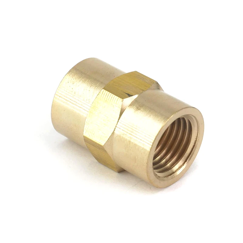 Латунный штуцер для труб с шестигранной головкой 1/8 дюйма 1/4 3/8 NPT BSPP|Фитинги труб| |