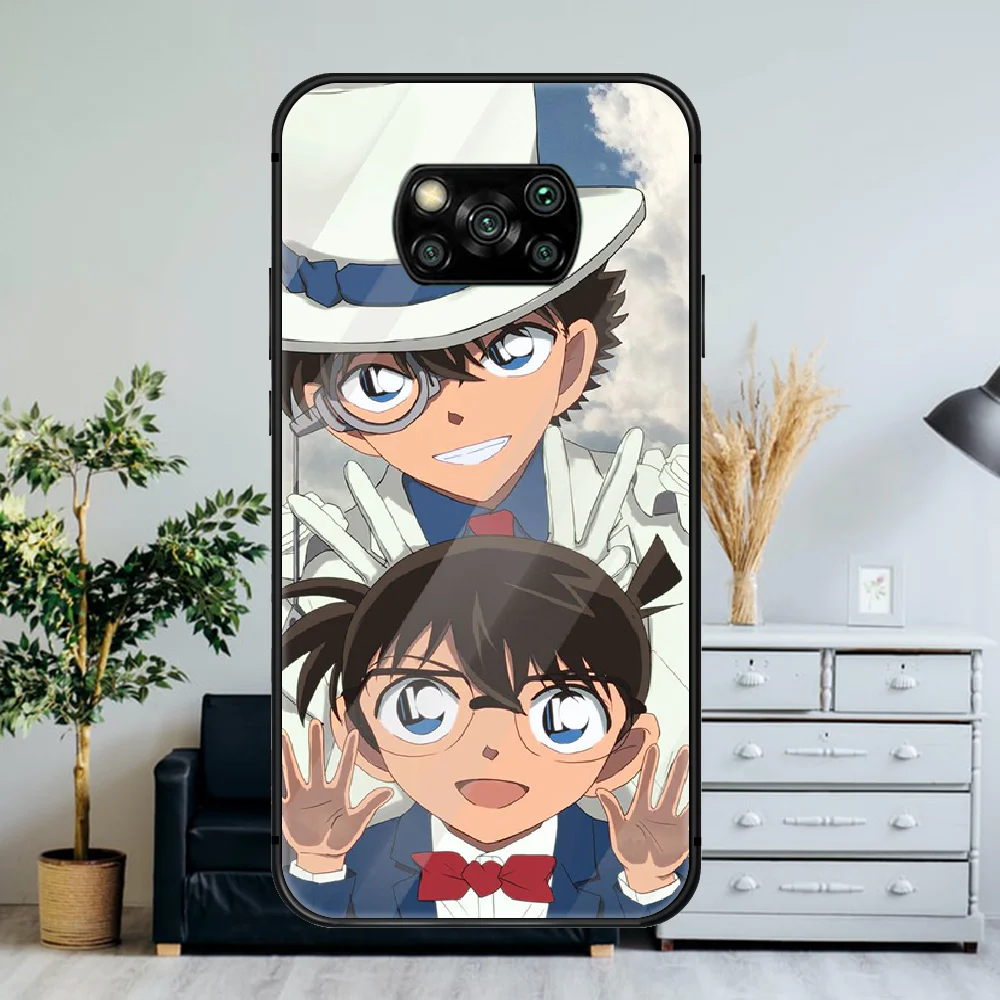 

Anime Detective Conan KID cartoon Phone Case For Xiaomi Mi Note 10 A3 9 MAX 3 A2 8 9 Lite Pro Ultra black Prime Silicone Hoesjes
