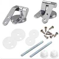 zinc alloy toilet hinge accessories with screw parts hardware accessories