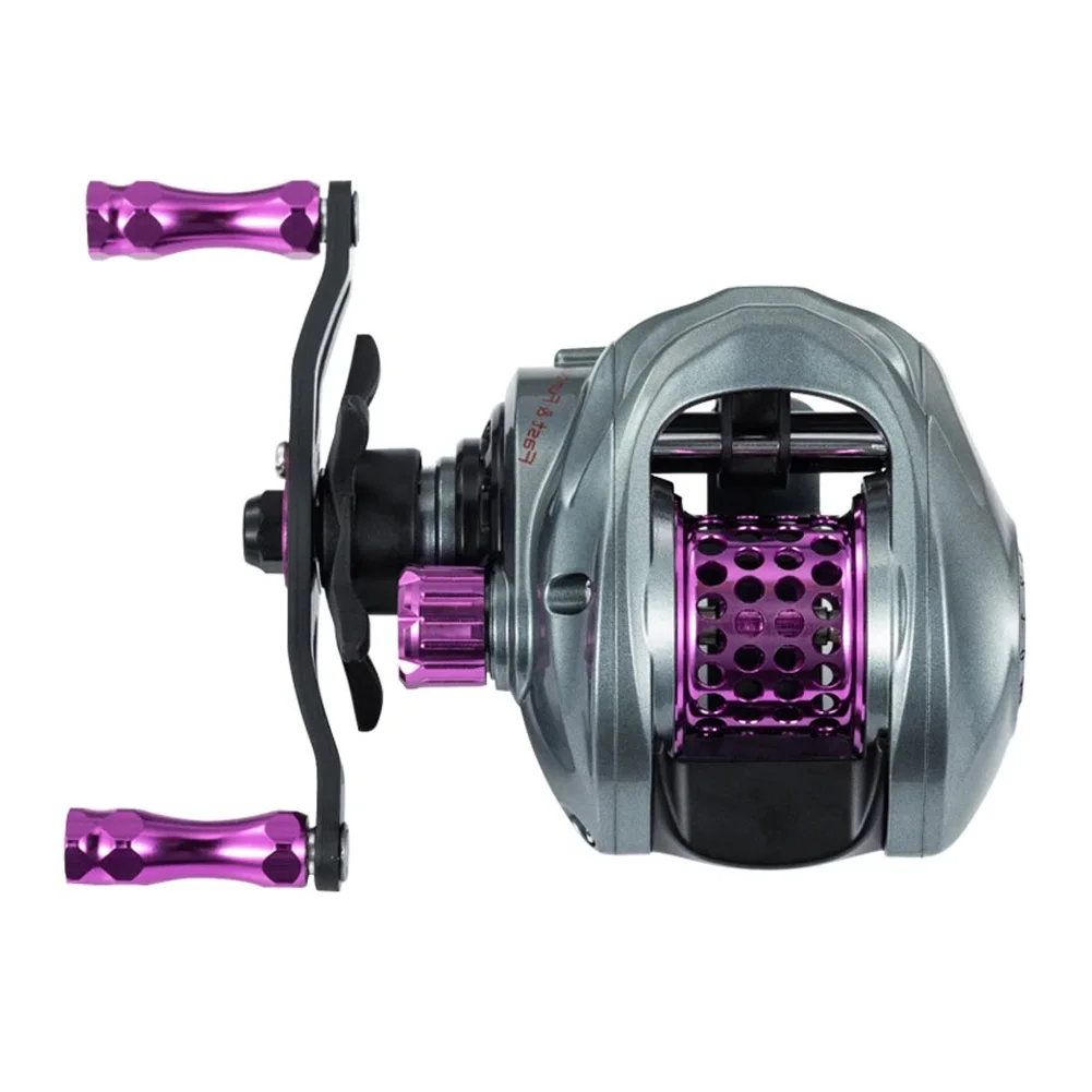 

PW100 Fishing Weel Power Wind Baitcast Reel Lightweight Casting Reels Ultra-Light Carbon Micro-Throwing Baitcasting Reel