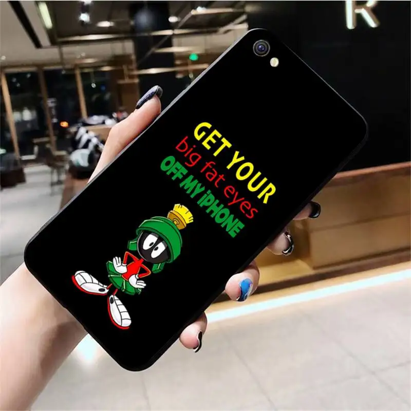 

marvin the martian DIY Luxury Phone Case For Vivo Y91c Y17 Y51 Y67 Y55 Y93 Y81S Y19 V17 vivos5