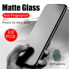 Poco-x3 стекло 12 шт. матовая защитная пленка для экрана закаленное стекло для xiaomi poco x3 x 3 pocox3 nfc 6,67 дюйма Защитная пленка для телефона
