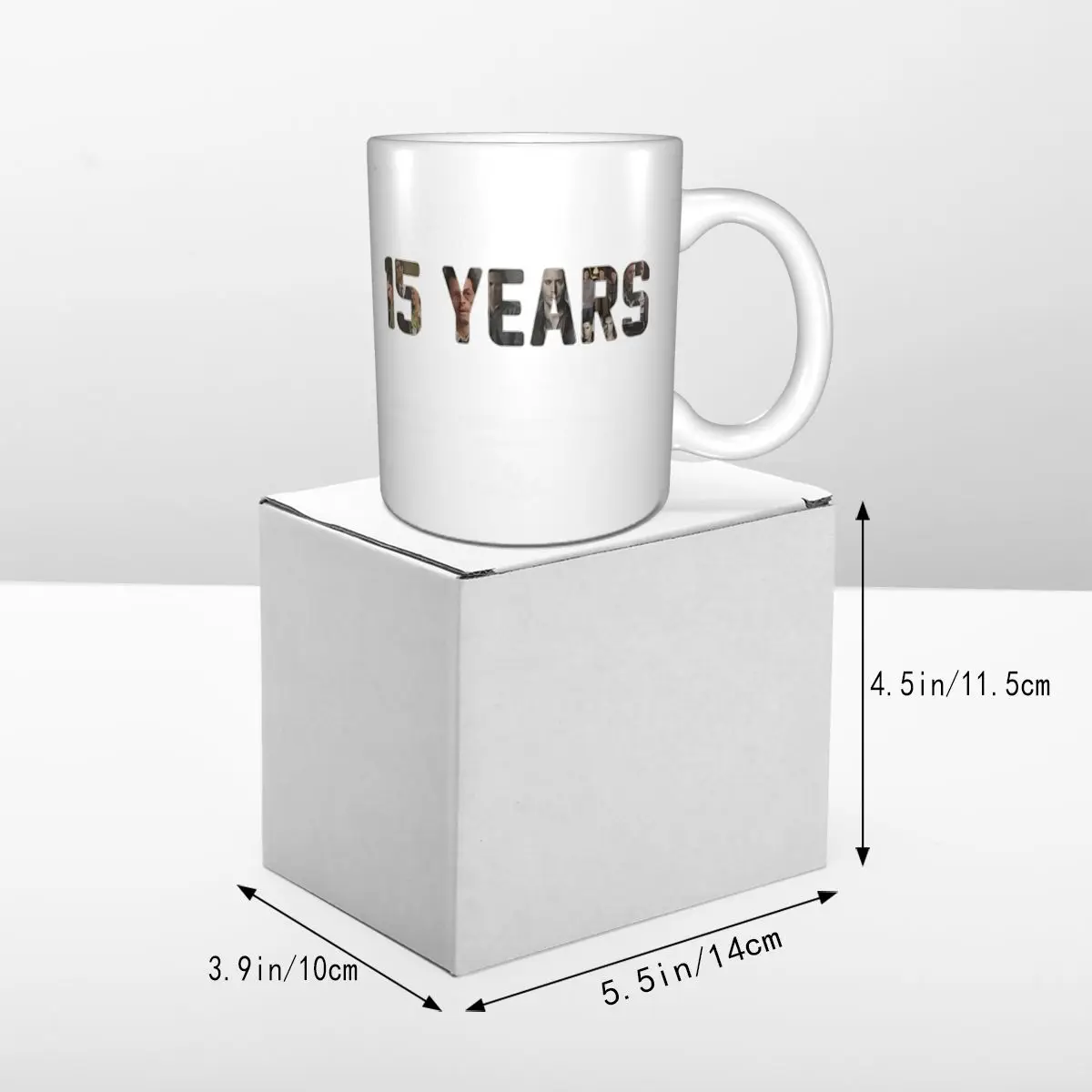 Купите супернатуральную кружку с надписью на 15-летие кофейная чашка кружка