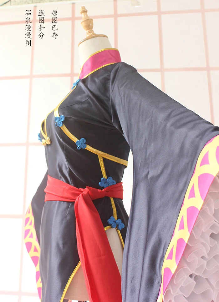 [Настройка] Fate Grand Order FGO Shuten-douji zombie Косплей Костюм Zombie Shuten Douji Cheongsam костюм на Хэллоуин для женщин F