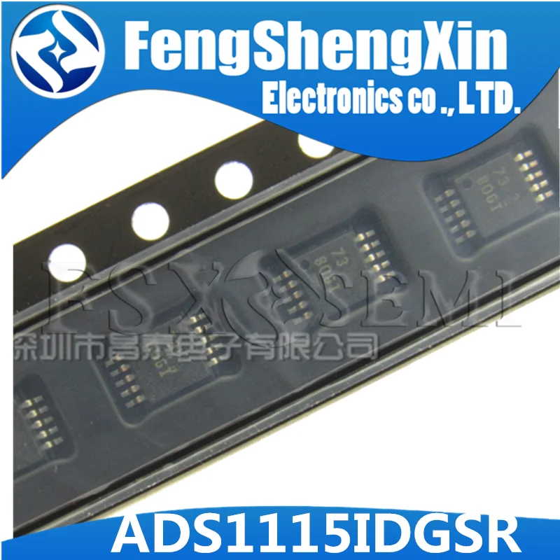 5 шт./лот ADS1115IDGSR ADS1115IDGS ADS1115 BOGI MSOP10 аналогово цифровой конверсионный чип| |