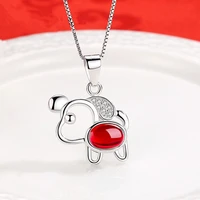 1pc fashion necklace cute hollowed puppy pendant pendant kids girls chokers statement necklace lucky girl