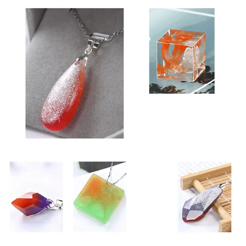 

1 Set Cosmetic Grade Pearlescent Mica Powder Epoxy Resin Dye Pearl Pigment DIY Jewelry Crafts Making Accessory