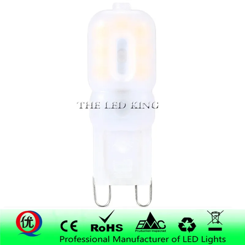 Мини G4 G9 светодиодный светильник 3 Вт 5 AC 220V DC 12V светодиодные лампы SMD2835 Точечный