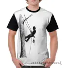 Футболка Arborist с принтом деревьев, хирургов, использующих цепную пилу, Мужская забавная футболка, женские топы, футболки, детские повседневные футболки с коротким рукавом