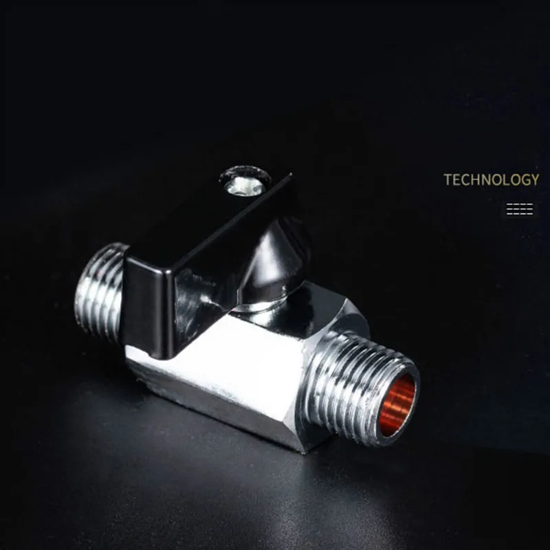 Высококачественный многофункциональный мини латунный шаровой кран 1/2 1/4 дюйма 1/8