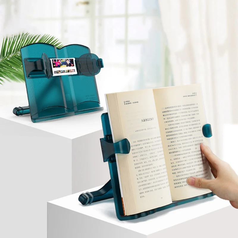 

Книгодержатель для нот рецепта Портативный складной чехол для телефона с подставкой и Противоскользящий коврик для чтения в виде книжки с ...