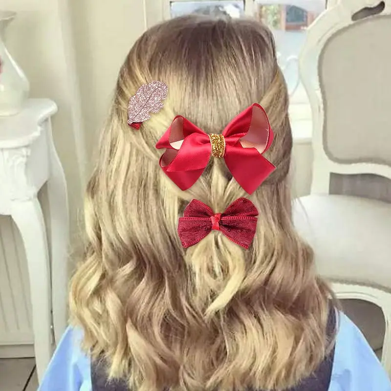 18 шт. заколки для волос в изысканной подарочной коробке набор милых аксессуаров