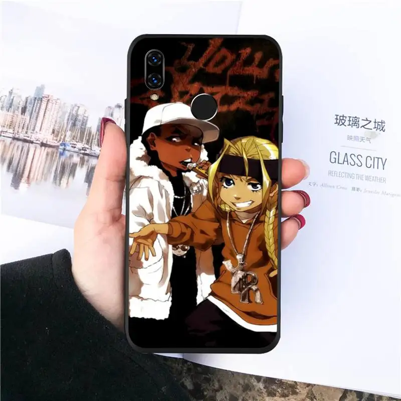 

Huey Freeman Boondocks Phone Case For Huawei honor Mate P 10 20 30 40 Pro 10i 9 10 20 8 x Lite Luxury brand shell funda coque