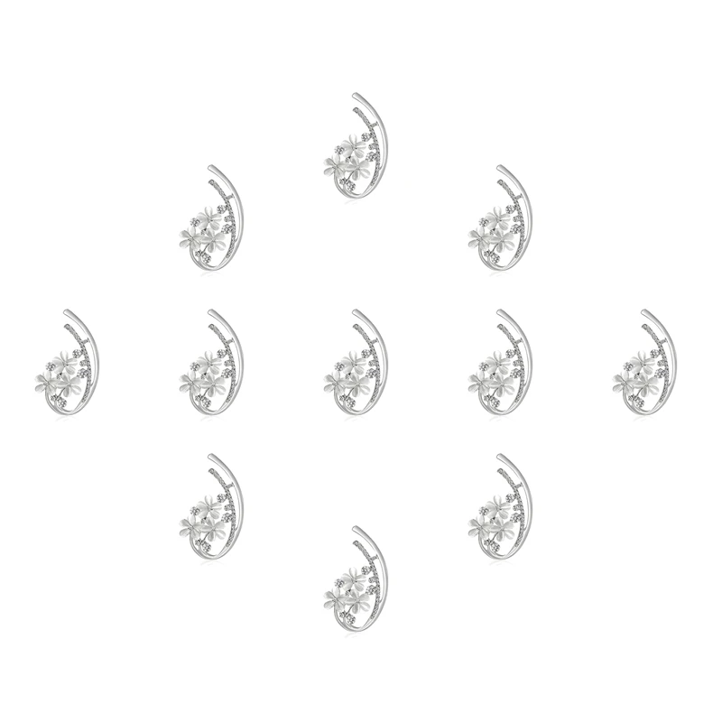 

11 шт. летнее платье, Подарочная брошь в виде цветка с хорошими аксессуарами, женский набор стразы, Элегантная Брошь