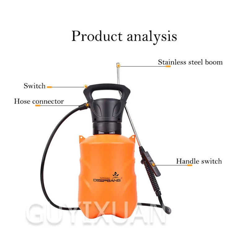 Небольшой перезаряжаемый рюкзак с электрическим распылителем плечевой тип