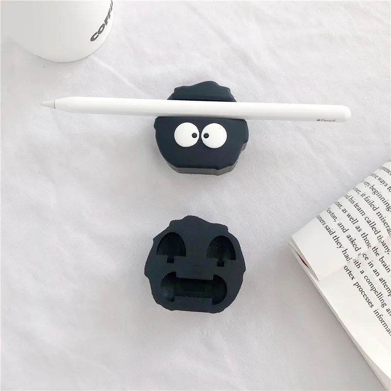 Милый держатель ручки для сенсорного экрана Apple Pencil 1/2 iPad Tablet силиконовая