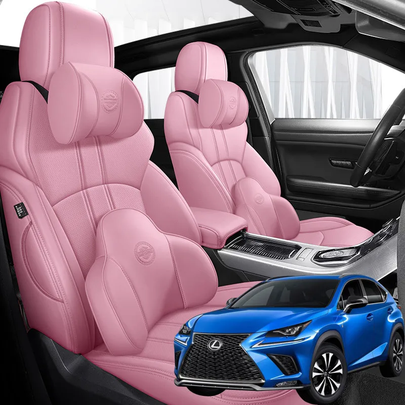 

Накидки на автомобильные сиденья из кожи Nappa, аксессуары для Lexus NX 2015 2016 2017 2018 202