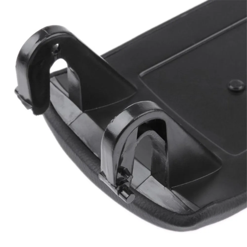 Чехол из натуральной кожи для крышки центральной консоли автомобиля Car Armrest Leather Auto Center Console Lid Cover Cap for Audi A6 C5 00-06 замена интерьера автомобиля черного цвета.
