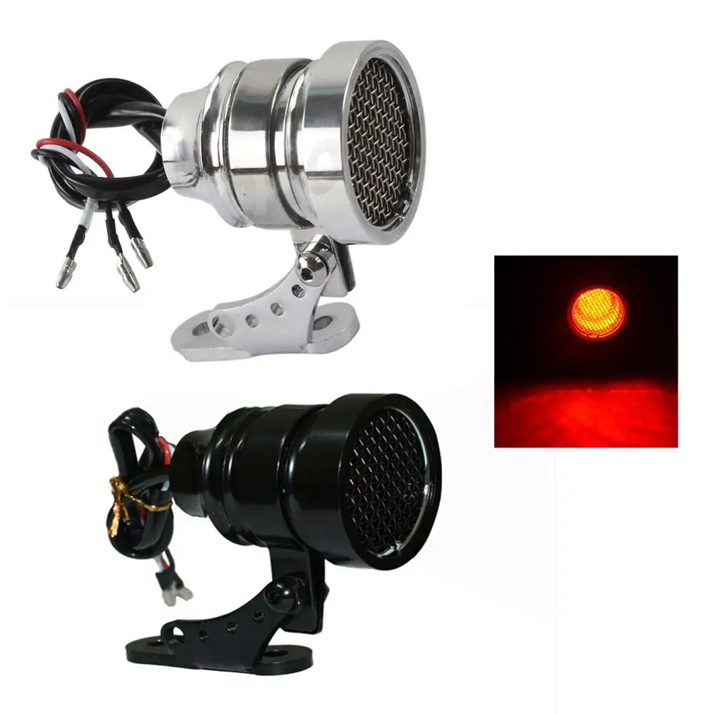 Универсальные мотоциклы винтажные ledзадние фонари сетка гриль защита Хвост