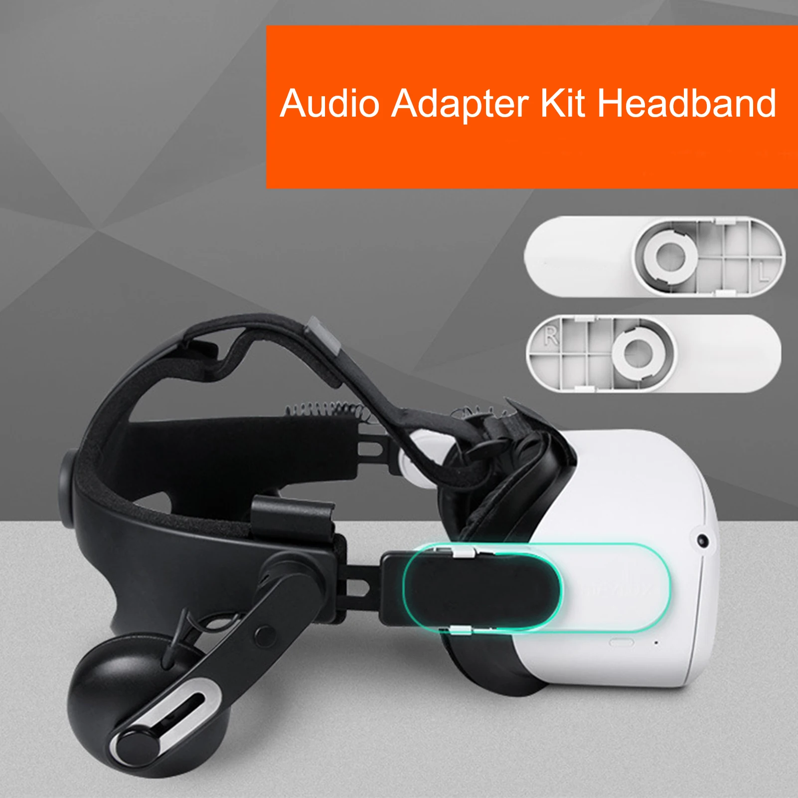Practical Listening Headband Adapter Kits Smart For HTC VIVE Oculus Quest 2 VR |