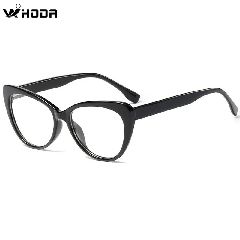 Оправа для очков WIHODA F212 женская плоская зеркальная в оправе кошачий глаз