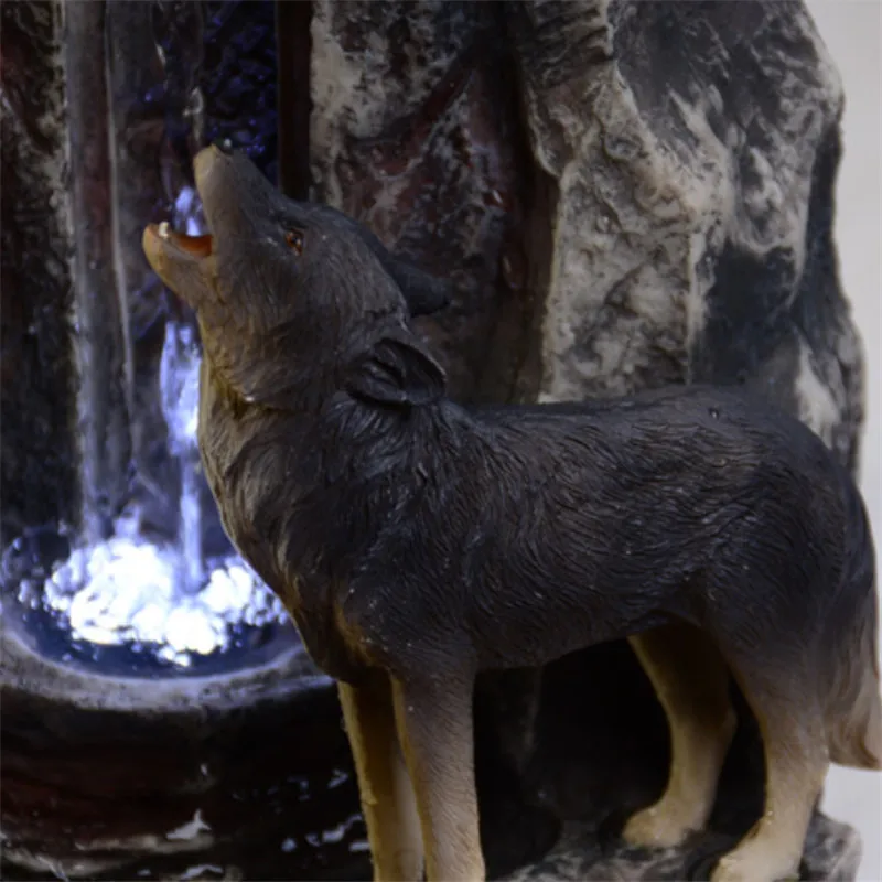 Эпоксидная смола водный пейзаж для помещений украшение дома офиса рабочего