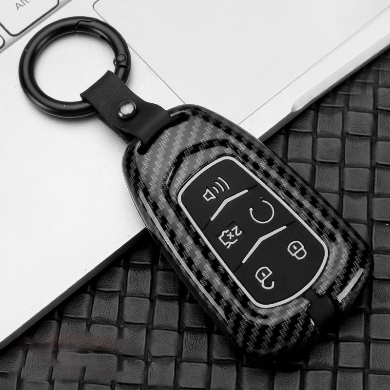 Цинковый сплав + силикон автомобиль дистанционного ключа чехол Крышка для Cadillac ATS