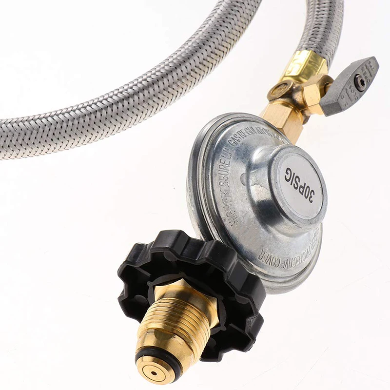 Universal QCC1 Low Pressure Propane Regulator Grille Replacement Hose for Most LP Gas Grid Heaters and Female Nuts | Бытовая техника