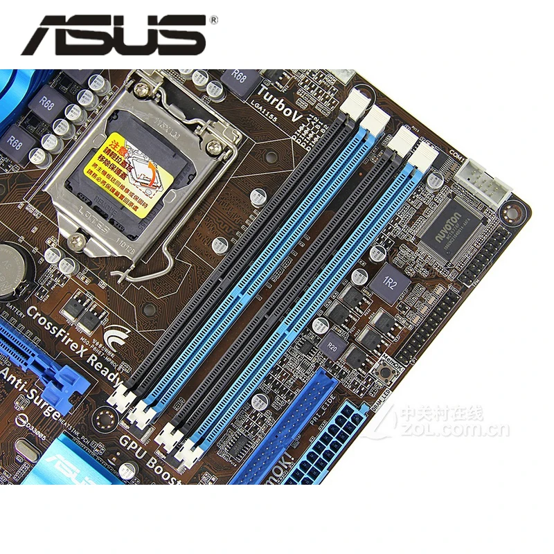 Оригинальная материнская плата ASUS P8H67 M PRO 1333 МГц DDR3 LGA 1155 UATX 32 Гб PCI E X16 б/у для