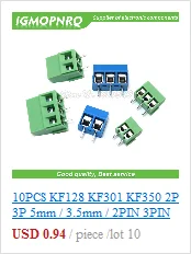 10 шт./лот 3296W-1-504LF 3296 Вт 504 500K Ом верхнее регулирование многооборотный Подстроечный резистор потенциометр Высокая точность переменный резистор